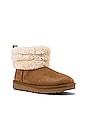 view 2 of 5 Fluff Mini Quilted Bootie in Chestnut