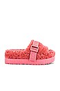 view 1 of 5 Fluffita Fur Slide in Pink Blossom