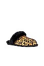view 2 of 5 Scuffette II Panther Print Slide in Butterscotch