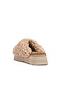view 3 of 5 Maxi Curly Platform Slipper in Sand