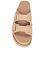 view 4 of 5 GOLDENSTAR HI SLIDE サンダル in Sand