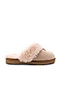 view 1 of 5 Cozy Knit Shearling Slipper in Cream