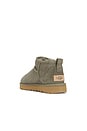 view 3 of 5 Classic Ultra Mini Boot in Moss Green & Amphora