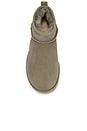 view 4 of 5 Classic Ultra Mini Boot in Moss Green & Amphora