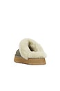 view 3 of 5 Disquette Slipper in Moss Green & Muted Brass
