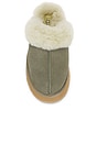 view 4 of 5 Disquette Slipper in Moss Green & Muted Brass