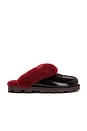 view 1 of 5 Coquette Crinkle Slipper in Dark Caramel