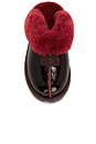 view 5 of 5 Coquette Crinkle Slipper in Dark Caramel