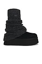 view 1 of 5 Classic Mini Dipper Legwarmer Boot in Black