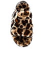 view 4 of 5 Fluff Yeah Leopard Shearling Slide in Amphora
