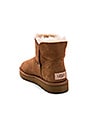 view 3 of 5 Mini Bailey Shearling Button II Bootie in Chestnut