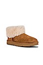 view 2 of 5 BOTTINES CLASSIC MINI FLUFF in Chestnut