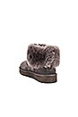 view 3 of 5 Classic Mini Fluff Boot in Charcoal