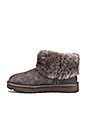 view 5 of 5 Classic Mini Fluff Boot in Charcoal