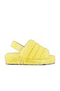 view 1 of 5 Fluff Yeah Slide in Neon Yellow