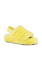 view 2 of 5 Fluff Yeah Slide in Neon Yellow