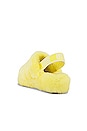 view 3 of 5 Fluff Yeah Slide in Neon Yellow
