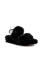 view 2 of 5 Oh Yeah Shearling Slide in Black