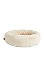 view 1 of 6 Euphoria Small Round Pet Bed in Bone