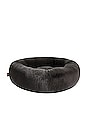 view 1 of 5 Small Round Pet Bed in Charcoal