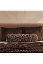 view 5 of 5 Everett Pillow in Black Leopard