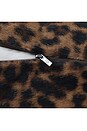 view 6 of 5 Everett Pillow in Black Leopard