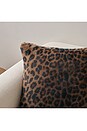 view 7 of 8 Everett Pillow in Black Leopard