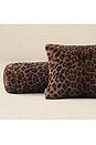 view 9 of 8 Everett Pillow in Black Leopard
