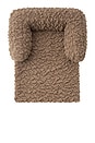 view 2 of 5 Small Shira Pet Sofa in Chestnut