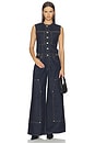 view 1 of 3 The Esme Denim Jumpsuit in Tigris