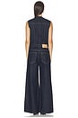 view 3 of 3 The Esme Denim Jumpsuit in Tigris