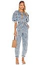 view 1 of 3 Sabra Jumpsuit in Medium Acid Wash