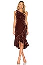 view 1 of 3 Elisa Dress in Puce