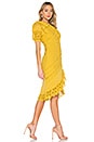 view 2 of 3 VESTIDO GWYNETH in Chartreuse