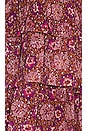 view 5 of 5 Brisa Dress in Claret Patchwork