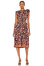 view 2 of 4 Arina Dress in Midnight Floral