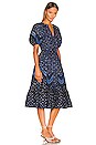 view 2 of 3 Josefina Dress in Ultramarine