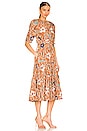 view 2 of 3 Zeenat Dress in Copper