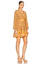 view 2 of 3 Hayana Mini Dress in Citrine