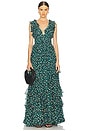 view 1 of 4 Florella Gown in Clematis
