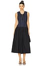 view 1 of 3 Denia Dress in Twilight Colorblock