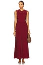 view 1 of 3 Genoveva Sleeveless Knit Maxi Dress in Begonia