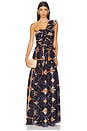 view 1 of 4 VESTIDO LARGO UN HOMBRO VALERIA in Orion