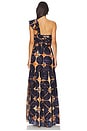 view 4 of 4 VESTIDO LARGO UN HOMBRO VALERIA in Orion