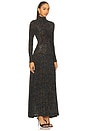 view 2 of 3 Koa Jersey Turtleneck Dress in Desert Jasper