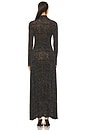 view 3 of 3 Koa Jersey Turtleneck Dress in Desert Jasper