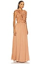 view 3 of 4 Byzantine Gown in Desert Rose