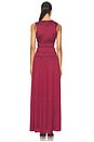 view 3 of 3 Tasneem Gown in Claret