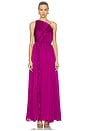 view 1 of 3 Aisha Gown in Mulberry