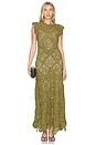view 1 of 4 ROBE ANNALISA in Olive